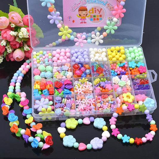 DIY Beads Jewelry Making Kit (24 Grid)
